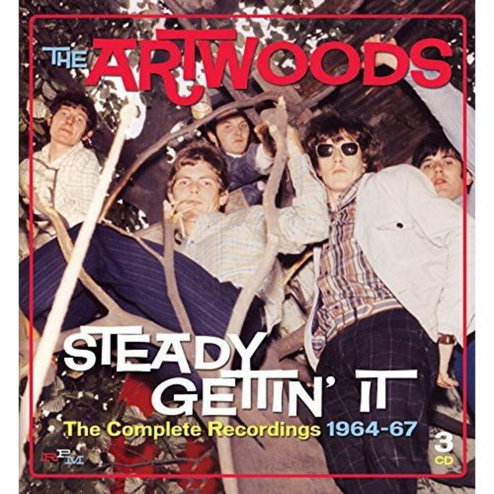 The Artwoods - Steady Gettin' It: Complete 1964-67  CD